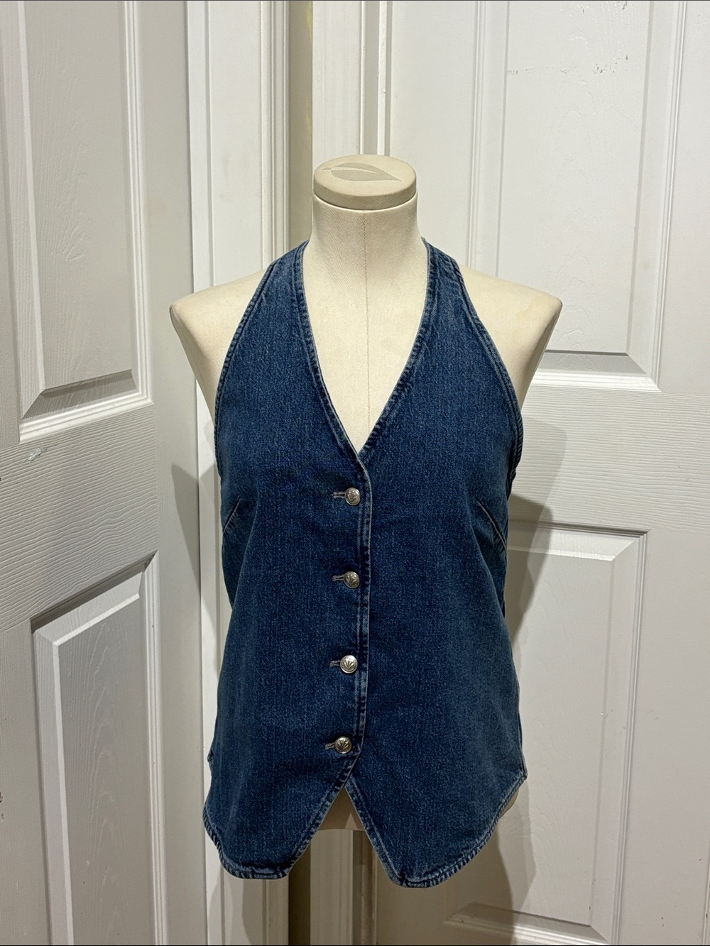 NWT Rag & Bone Halter Denim
